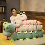 Cuddly Caterpillar Plush Pillow